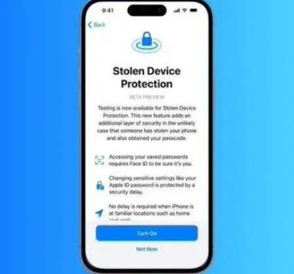始兴苹果授权维修店分享被盗设备保护功能开启方法